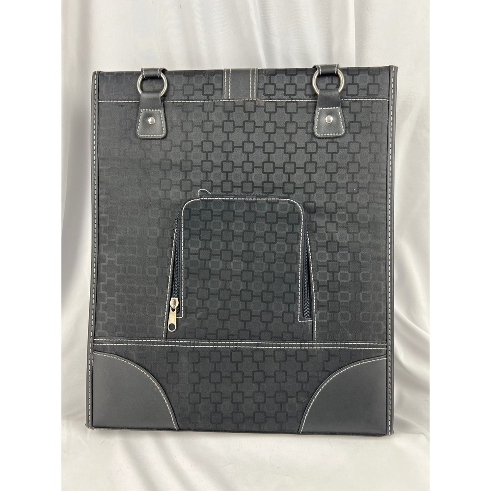 Provo Craft Scrapbook Album Handbag Styled 12x12 Raven Black 3-Ring Binder NWOT